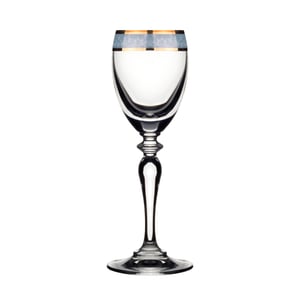 44084 Paşabahçe Mermer Desenli Altın Yaldızlı Likör Kadeh - PAŞABAHÇE