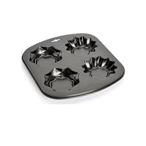 Kaiser Petit Cafe Tart Kalıbı Paris 4 Hazneli - KAİSER