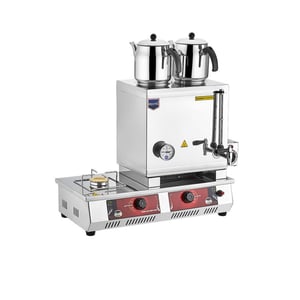 KRİSTAL 40 MD KAHVECİ TAKIMI LPG 28 LTR 2 DEMLİKLİ - REMTA