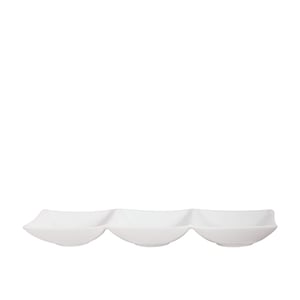 Güral Porselen Hong Kong 25X8 3Lü Sos Tabağı - GÜRAL PORSELEN