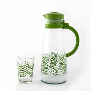 95491 Paşabahçe Yeşil Dalga Su Takımı - PAŞABAHÇE