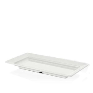 Külsan Gastro Boutique Dikdörtgen Servis 50X27 cm 10850.CW Beyaz - KÜLSAN