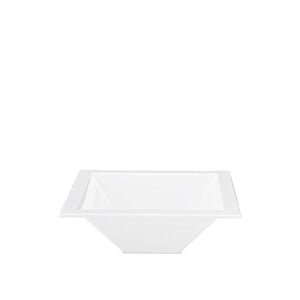 Alkan Polycarbonat Derin Teşhir Kare Kase Beyaz - ALKAN