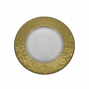 68127 Paşabahçe Nude Grace Servis Tabak Altın Kenar 350 mm - PAŞABAHÇE NUDE