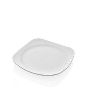 Külsan Thermoset Bergama 21 cm Kare Düz Tabak 4121.PW - KÜLSAN