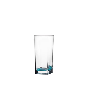 41300 Paşabahçe Carre Mavi Meşrubat Bardağı 305 cc - PAŞABAHÇE