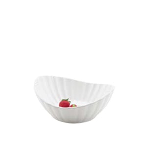 Ultraform Hotel Porselen Yivli Gondol Kase 30X12 cm - ULTRAFORM PORSELEN