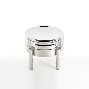 Aryıldız Chafing Dish Yuvarlak Düz Ayak İstiflenebilir - ARYILDIZ