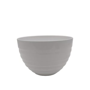 Beyaz Melamin Yivli Derin Kase 23X15,5 Cm - ULTRAFORM MELAMİN