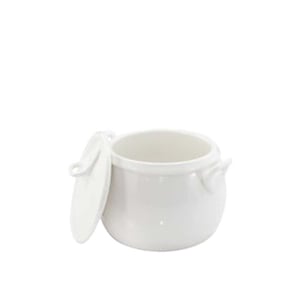 Ultraform Hotel Porselen Kapaklı Sunum Kabı 16,5X14X12,5 - ULTRAFORM PORSELEN