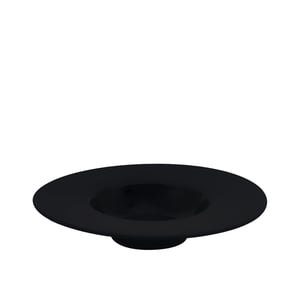 Ultraform Hotel Porselen Mat Siyah Yuv Sunum Tabak. 27,5 cm - ULTRAFORM PORSELEN
