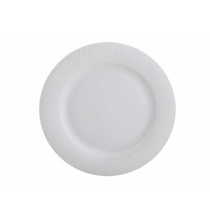 Porland Porselen 183320 Lara Beyaz Düz Tabak 20 cm - PORLAND PORSELEN