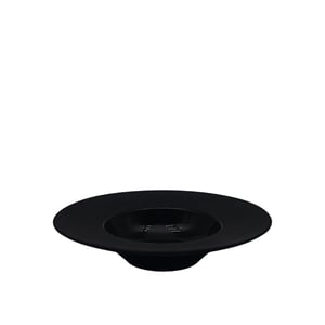 Ultraform Hotel Porselen Mat Siyah Sipagetti Tabak 20,5 cm - ULTRAFORM PORSELEN