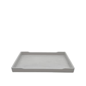 Beyaz Melamin Dik Dörtgen Sunum Tepsi 22X30 Cm - ULTRAFORM MELAMİN