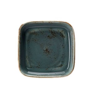  Steelite Craft Blue Köşeli Düz Tabak 25,5 cm 11300329 - STEELİTE