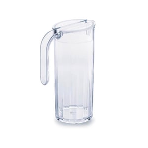 Polikarbon Kapaklı Sürahi 1.25 Lt Şeffaf Rp.125 - RUBİKAP