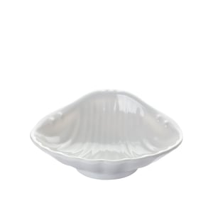 Beyaz Melamin İstiridye Sunum Tabak 19 Cm - ULTRAFORM MELAMİN