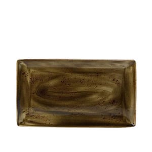 Steelite Craft Brown Dikdörtgen Tepsi 33X19 cm 11320556 - STEELİTE