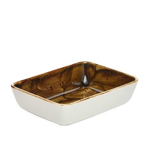 Steelite Craft Brown Kare Tepsi 16,5X12 cm 11320366 - STEELİTE