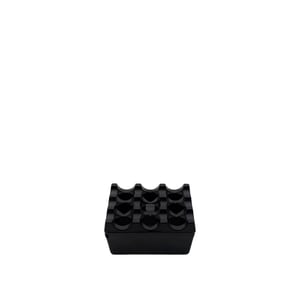 KARE KAPAKLI DÖKÜM KÜLLÜK SİYAH - YAĞIZ