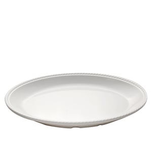 Beyaz Melamin Kayık Tabak 40 Cm - ULTRAFORM MELAMİN