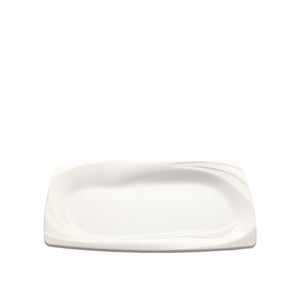 Beyaz Melamin Karizma Dik Dörtgen Tabak.30X20 Cm - ULTRAFORM MELAMİN