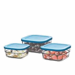 97826 Paşabahçe Gourmet 3'lü Saklama Kabı Set - PAŞABAHÇE