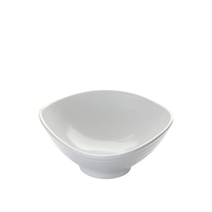 Beyaz Melanin Yivlı Kase 11,5 Cm - ULTRAFORM MELAMİN