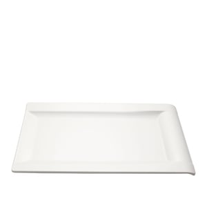 Beyaz Melamin D.Dörtgen Sunum Tabak 43X27 Cm - ULTRAFORM MELAMİN