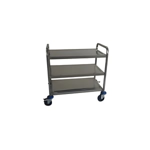 Krom Servis Arabası 3 Katlı (U:90 G:55 Y:90) - BDM