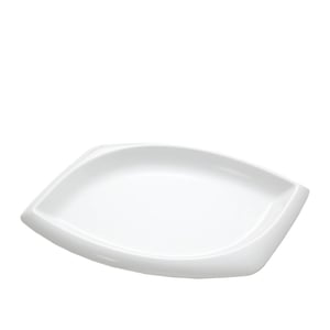 Beyaz Melamin Dıamond Sunum Tabak 45X28 Cm - ULTRAFORM MELAMİN