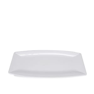 Beyaz Melamin Dik Dörtgen Suşi Sunum Tabak. 31X17 Cm - ULTRAFORM MELAMİN