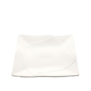 Beyaz Melamin Kare Sunum Tabak 25 Cm - ULTRAFORM MELAMİN