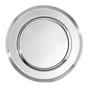 Sambonet Piatto Show Plate 31 cm Bordo Righe 56033-31 - SAMBONET