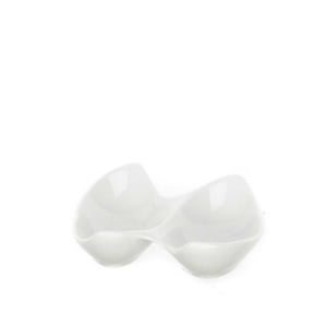 Ultraform Hotel Porselen 2 Bölmeli Kase Std 10X9 cm - ULTRAFORM PORSELEN