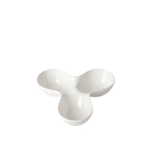 Ultraform Hotel Porselen 3 Böl.Yonca Kase 20X20 cm - ULTRAFORM PORSELEN