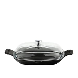 Lava Izgara Tava 26X26 Cm Cam Kapaklı - LAVA