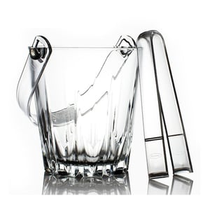 68588 Paşabahçe Karat Buz Kovası Maşalı 870 cc - PAŞABAHÇE NUDE