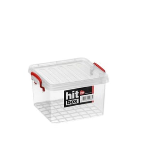 Bora PLastik Kare Kapaklı Kasa No:14 21*23*21H 5,5 Lt - BORA PLASTİK