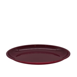 Ultraform Dalmaçyalı Kırmızı Oval Kayık 34.5X48 Cm - ULTRAFORM
