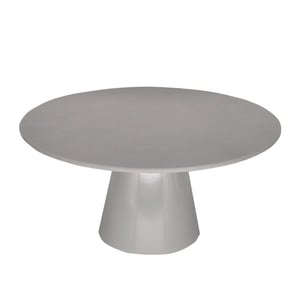 Beyaz Melamin Ayaklı Yuvarlak Sunum Stand 36Cm - ULTRAFORM MELAMİN