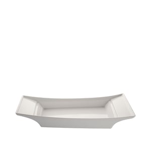 Beyaz Melamin Gemi Meze Tabak 50X22X5Cm - ULTRAFORM MELAMİN