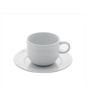 Güral Porselen New Bone Lizbon Otel 02 Çay Fincanı Tabaklı - GÜRAL PORSELEN