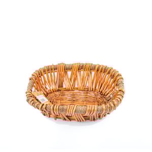 Hasır Oval Kulplu Sepet 47X37X13 cm Byk - KLT