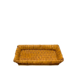 Hasır D.Dörtgen Sepet 35X25X6 cm Orta - KLT