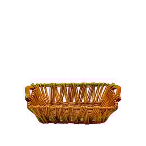 Hasır D.Dörtgen Kulplu Sepet 35X24X9 cm Orta - KLT