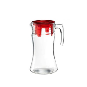 43018 Paşabahçe Azur Şefaf Kırmızı Kapaklı Sürahi 1400 cc - PAŞABAHÇE