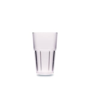 Rubikap Polikarbonat Premium Kumlu Bardak 400 Ml Şeffaf PM.400 - RUBİKAP