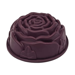 Yaşar Cam Gül Kek Kalıbı Bordo - YAŞAR CAM