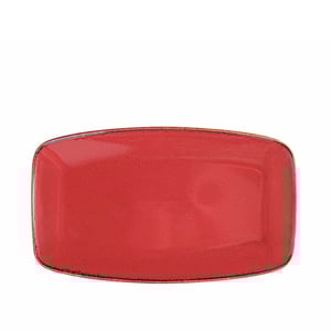 Porland Porselen 118331 Seasons Kırmızı Kayık Tabak 310 Mm - PORLAND PORSELEN